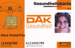 Elektronische Gesundheitskarte der DAK